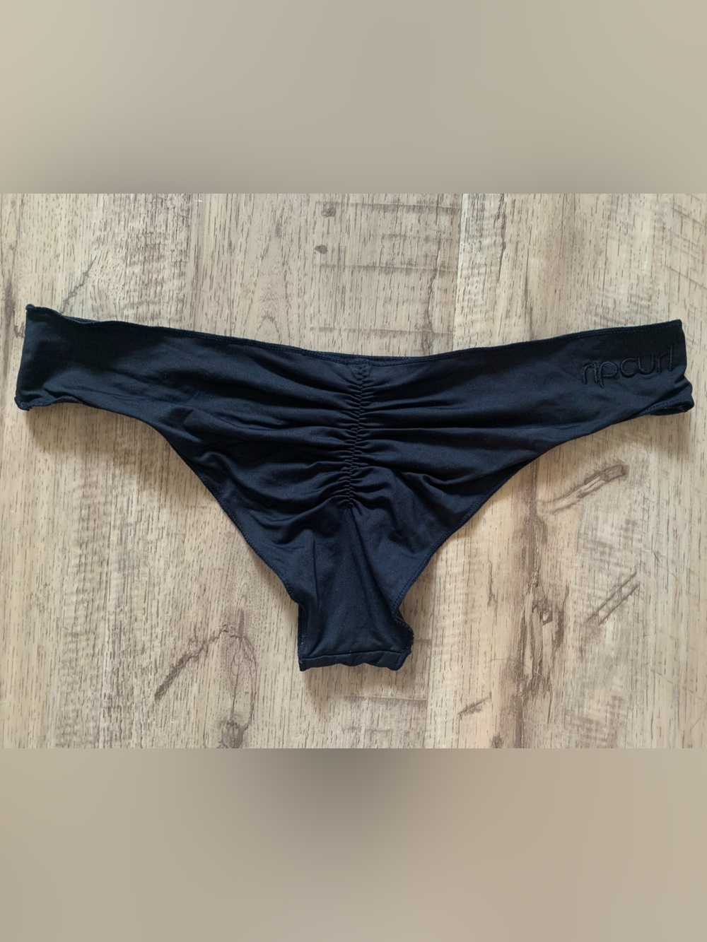 Ripcurl Cheeky Black Bikini Bottom
